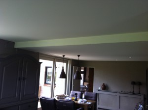 Woonkamer - keuken na montage